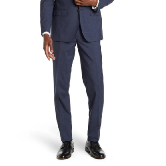 ZANETTI Slim Fit Wool Blend Porto Suit Pants NEW WITHOUT TAGS